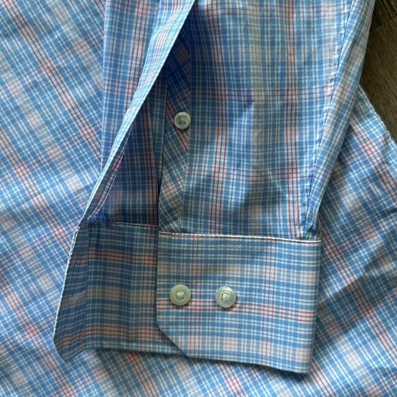 Bonobos Jet Setter Stretch Tailored Fit Dress Shirt - Picture 4 of 5